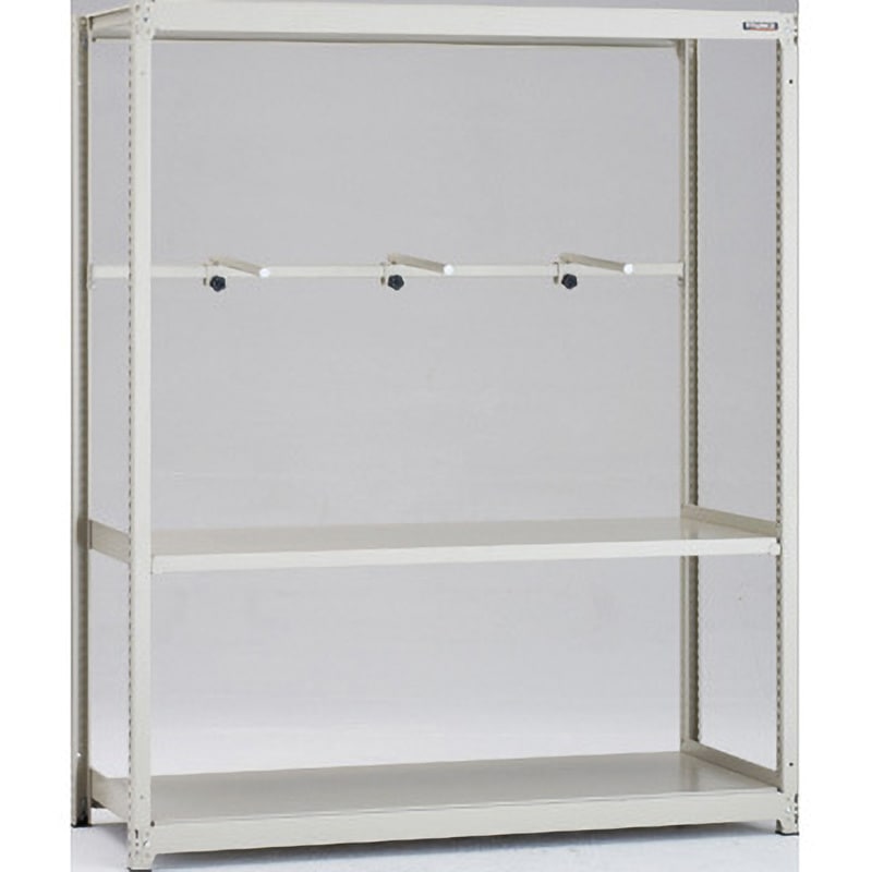 M2-6363-A1 軽中量ボルトレス棚M2型(200kgタイプ、高さ1800mm、3段、アーム1段タイプ) TRUSCO グレー色 荷重1500kg 間口902mm奥行609mm  M2-6363-A1 26,995円