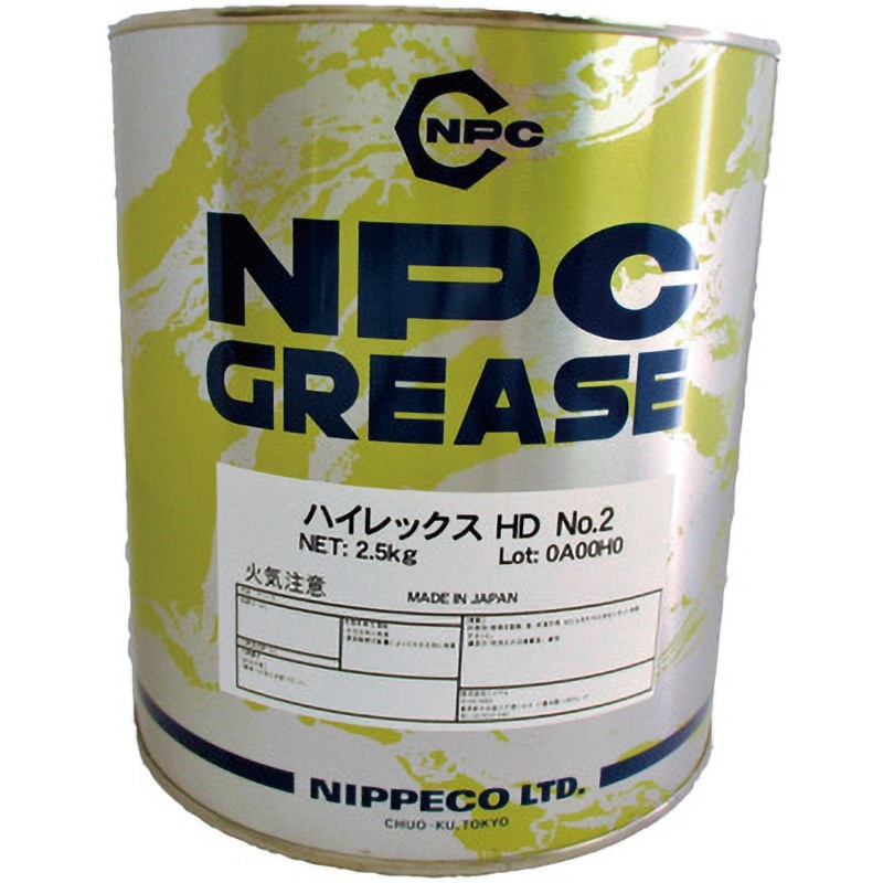 10102073 自動車ホイールベアリング用グリースハイレックスHD ニッペコ