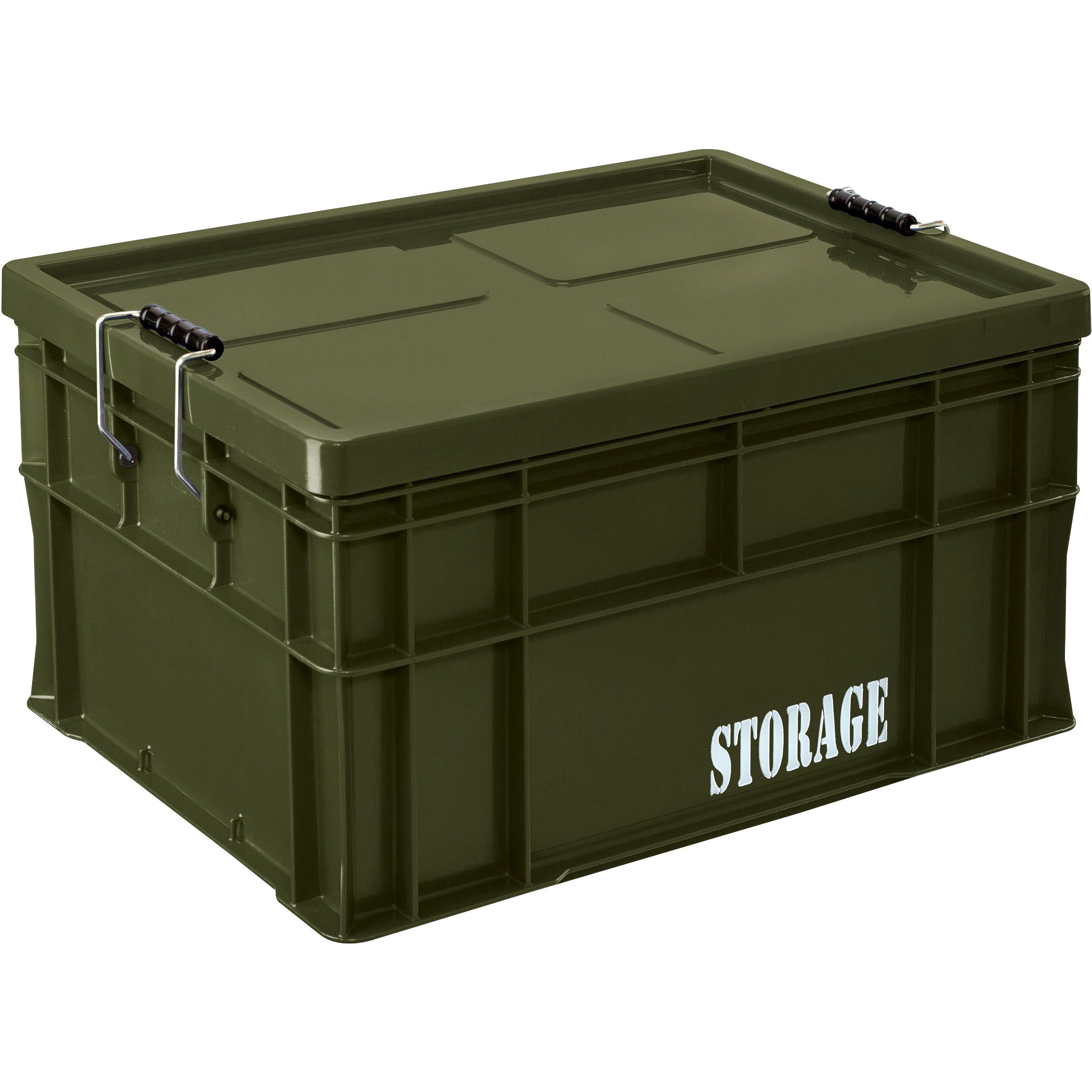 OD-75L-STR 道具箱75L OD STORAGE リス興業 ポリプロピレン 外寸(幅×奥行×高さ)665×458×347mm  OD-75L-STR