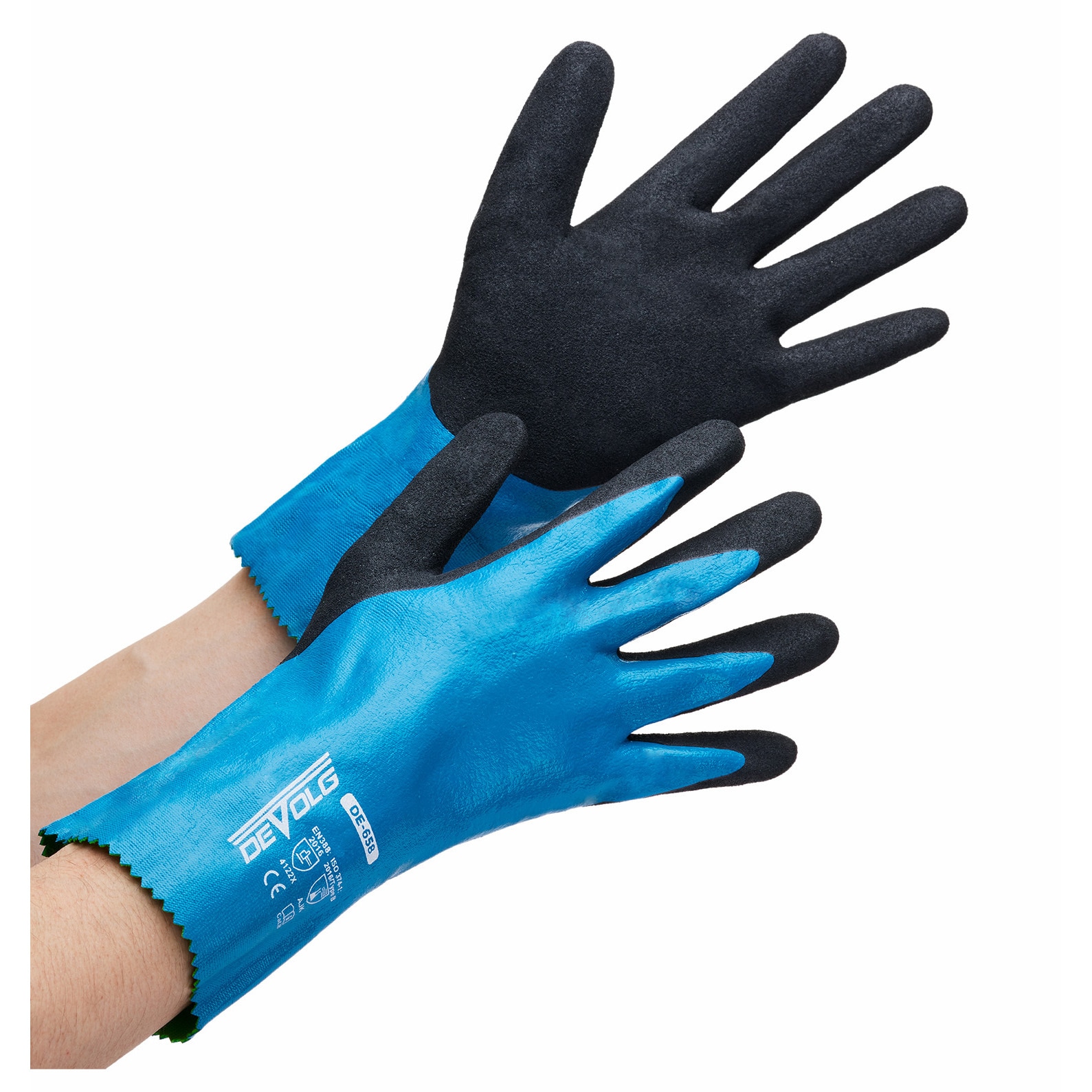 DE-658 DEVOLG ニトリルオールコート手袋 DE-658 Weed 1双入 - 【通販