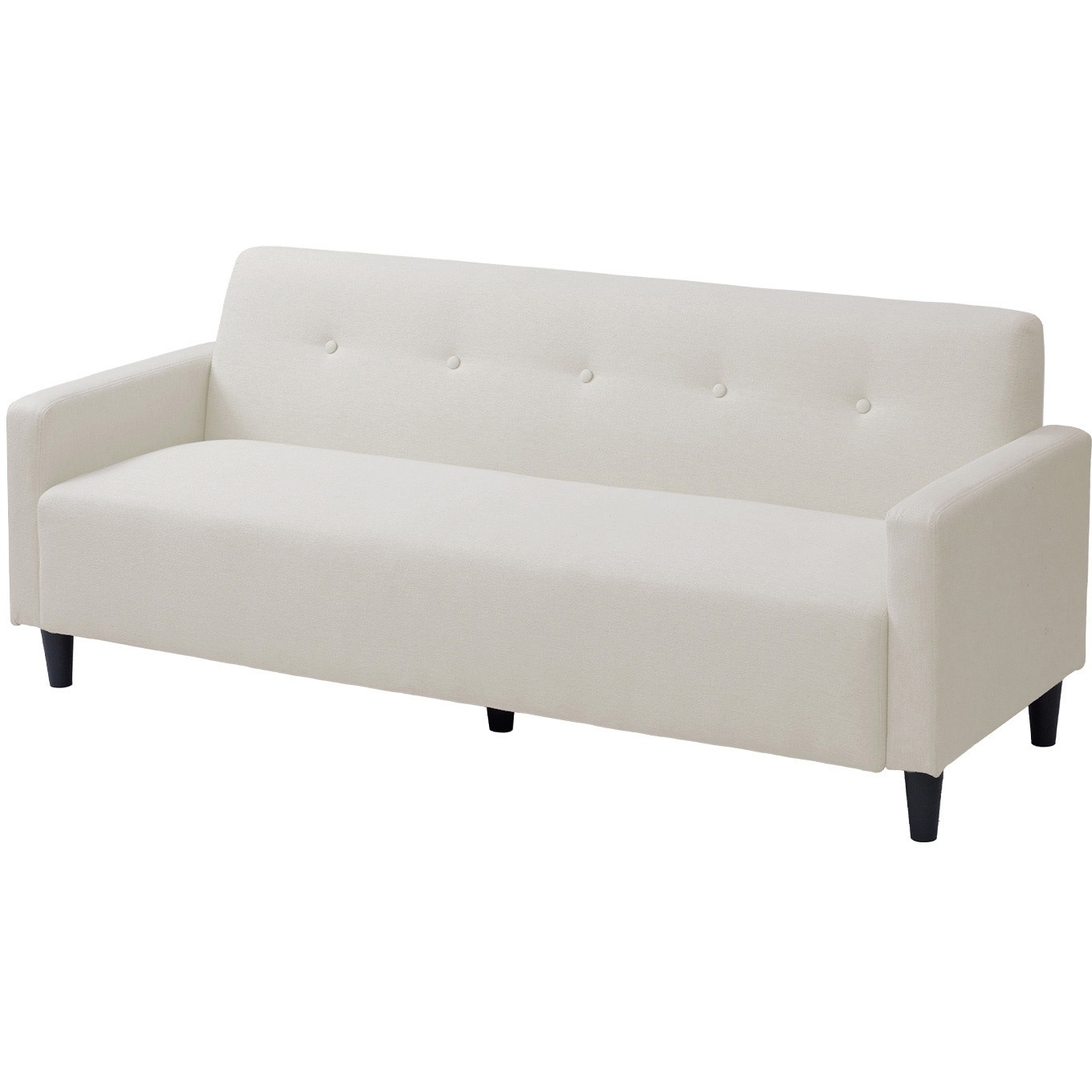 FLS-171 (IV) アーム付きソファ YAMAZEN(山善) ファブリック 質量25kg