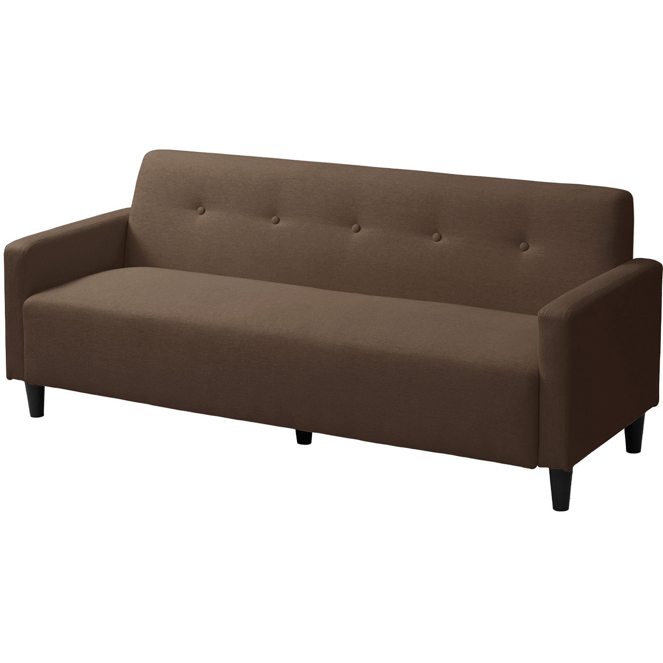 FLS-171 (BR) アーム付きソファ YAMAZEN(山善) ファブリック 質量25kg