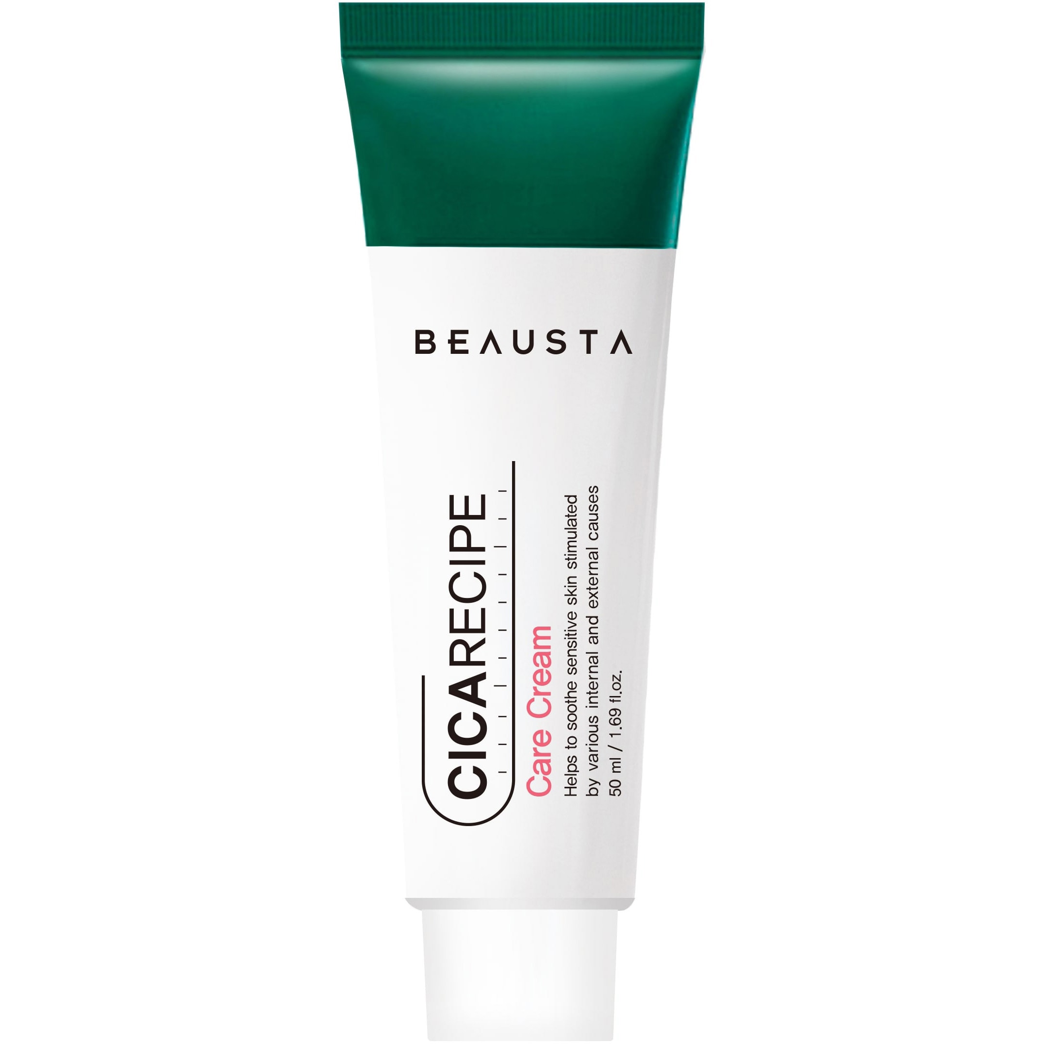 RECIPE　ケアクリーム　1個(50mL)　ビュースタ　【通販サイトMonotaRO】　BEAUSTA　CICA
