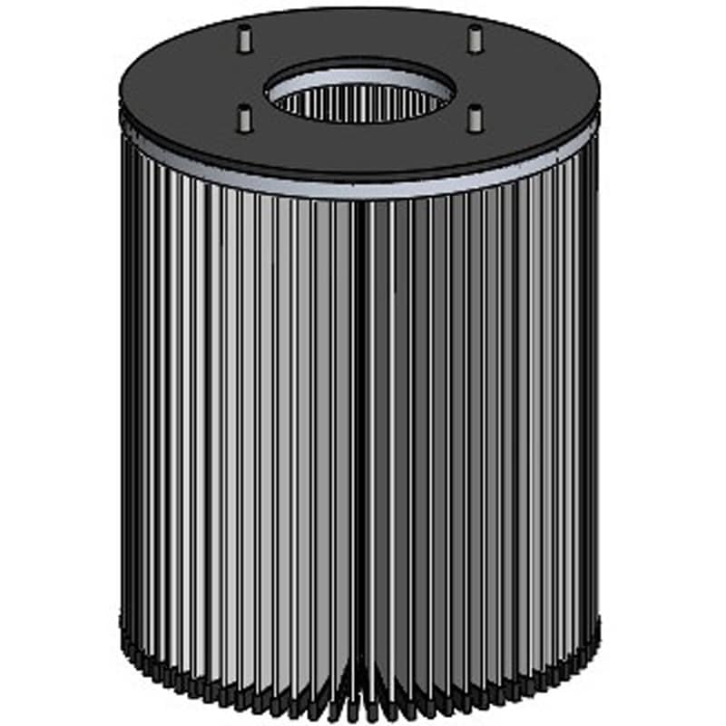 CS-250-300-93P-R 円筒型フィルタ チコーエアーテック 適合機種CBD