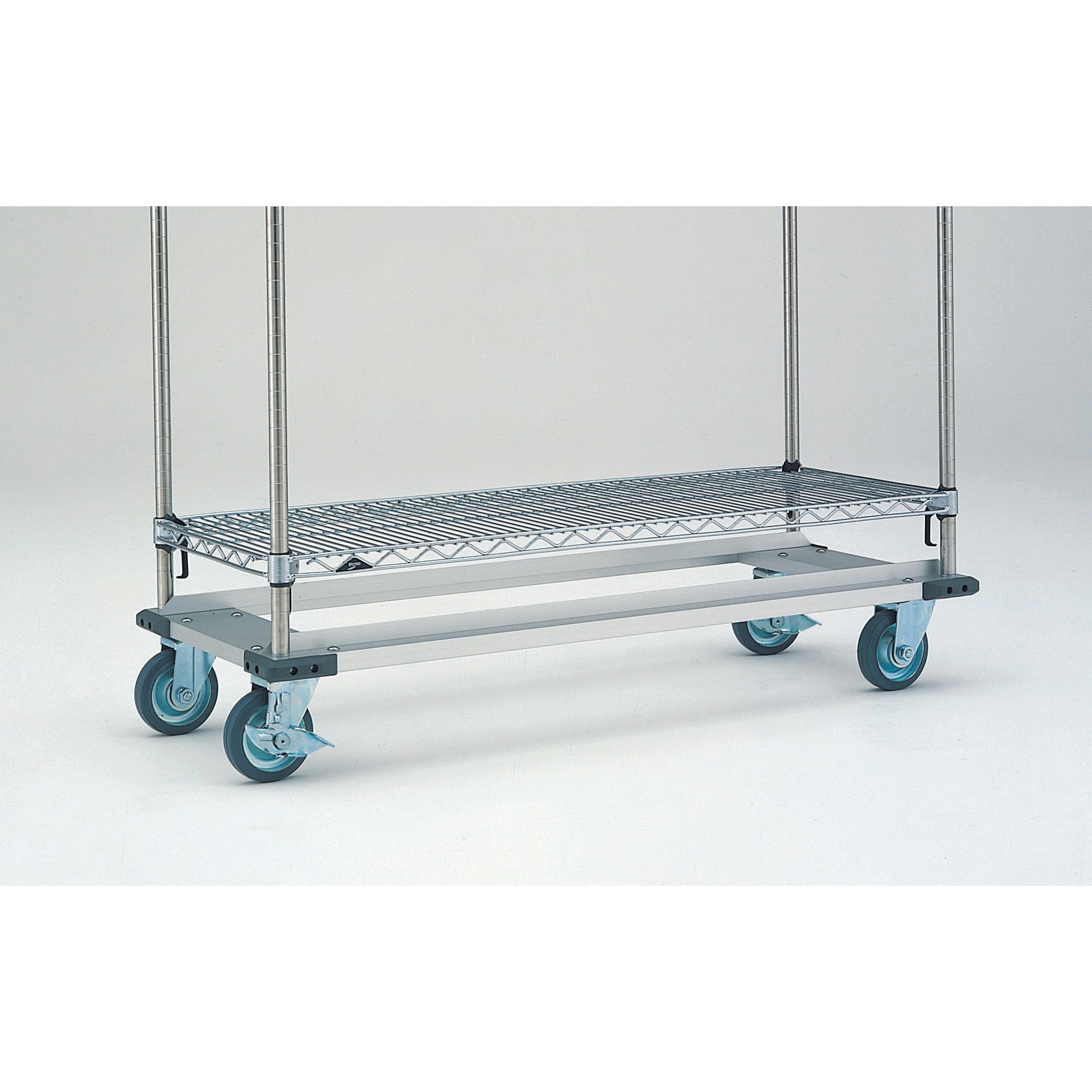 オールステンレス エレクター シェルフ ERECTA 幅182.1x奥行46cmx高さ189.2cm PSポール ダイカスト・アジャストボルト付 6段 業務用 ステンレスエレクター 棚 SLMS910 オールステンレスエレクターシェルフ