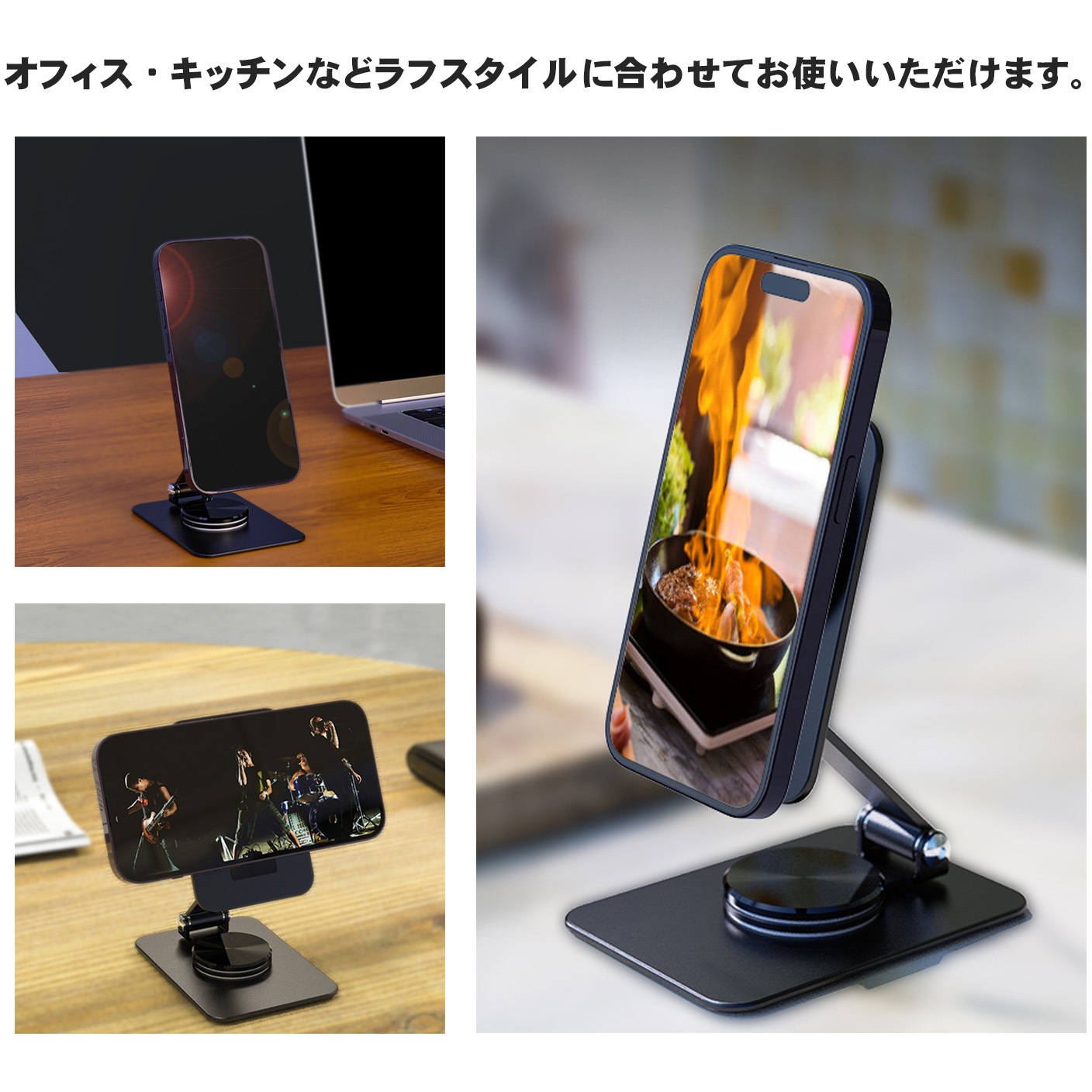VV-Z5-Mag Magnetic ワイヤレスチャージャー Vodaview 黒色 【通販