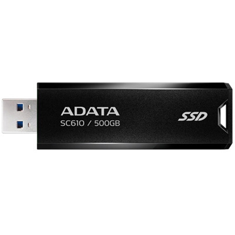 SC610-500G-CBK/RD SC610 スティック型SSD ADATA 500GB