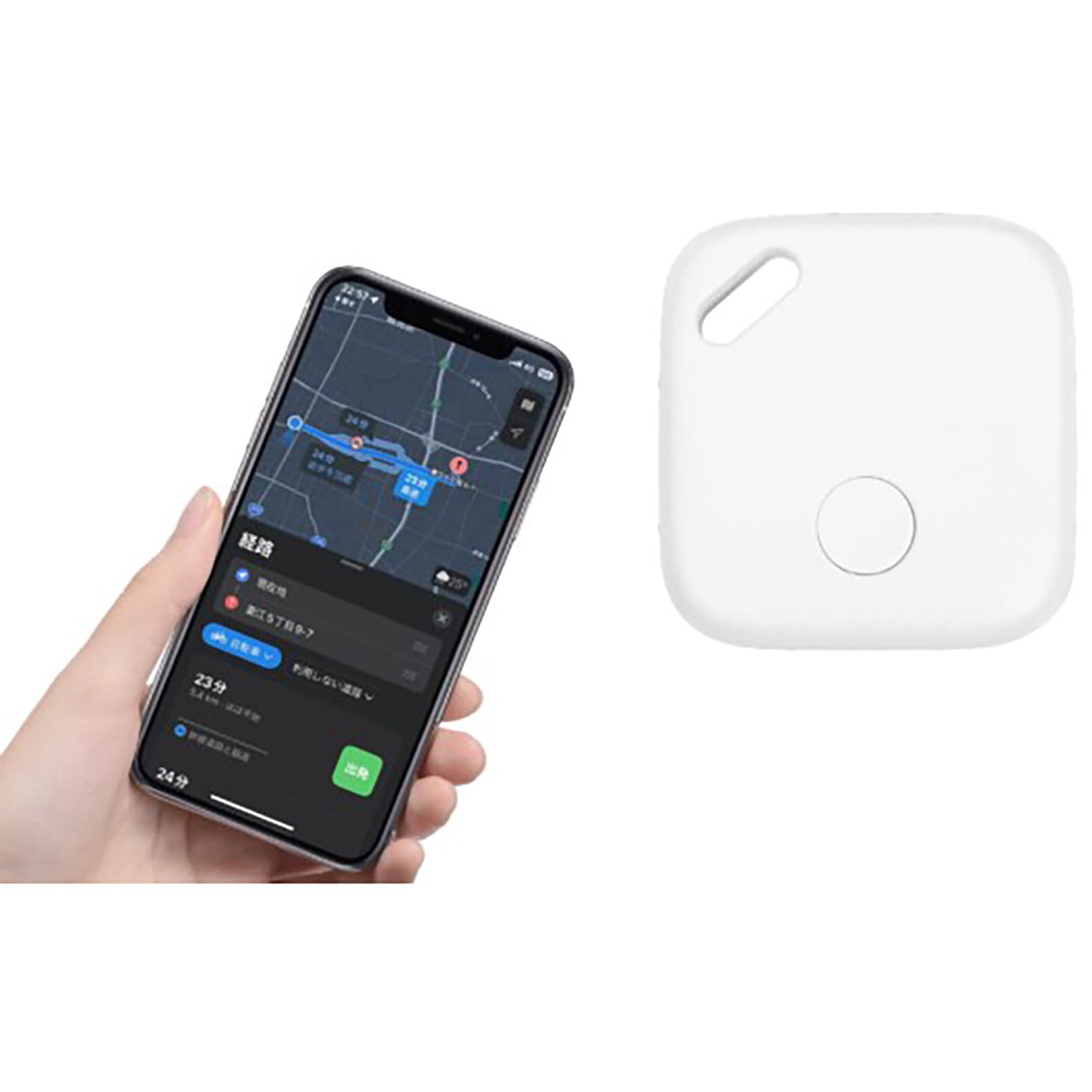 スマートタグ　ビジネス販売用卸売　100 個 Amazon.co.jp: スマートタグ【高級合金製&GPS全地球測位