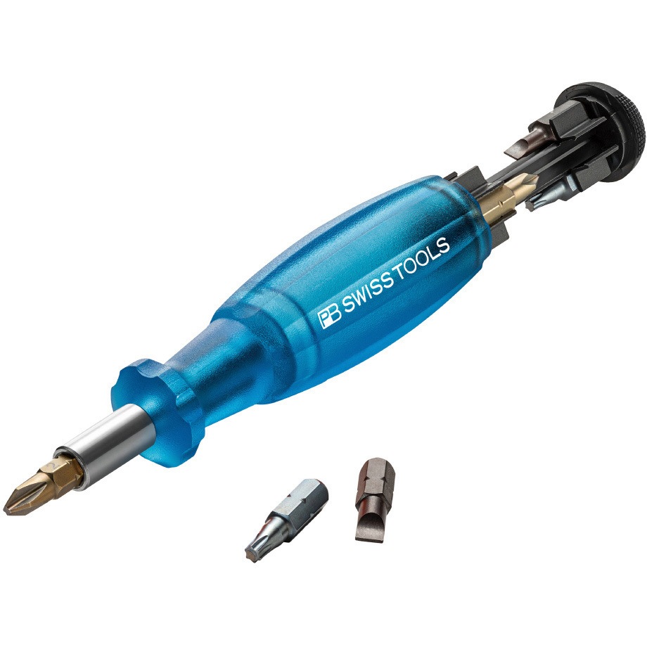 6464.BLUE インサイダー(ビット収納ドライバー) 1本 PB SWISS TOOLS