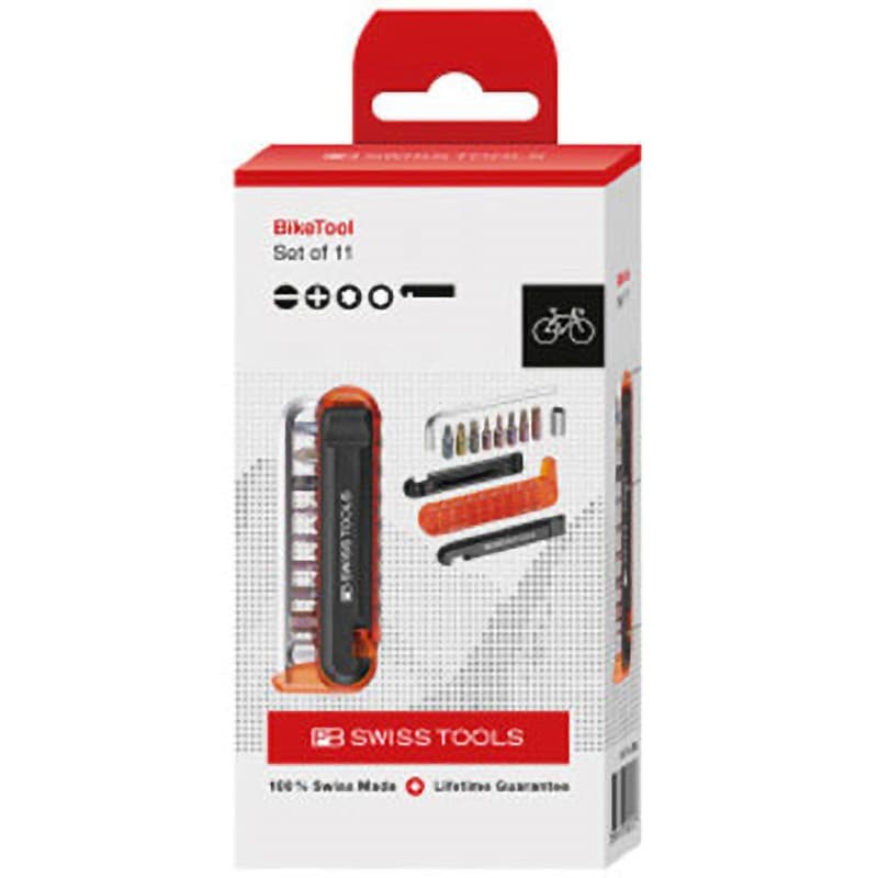 470.REDCBB バイクツールセット (9本組) 1セット PB SWISS TOOLS
