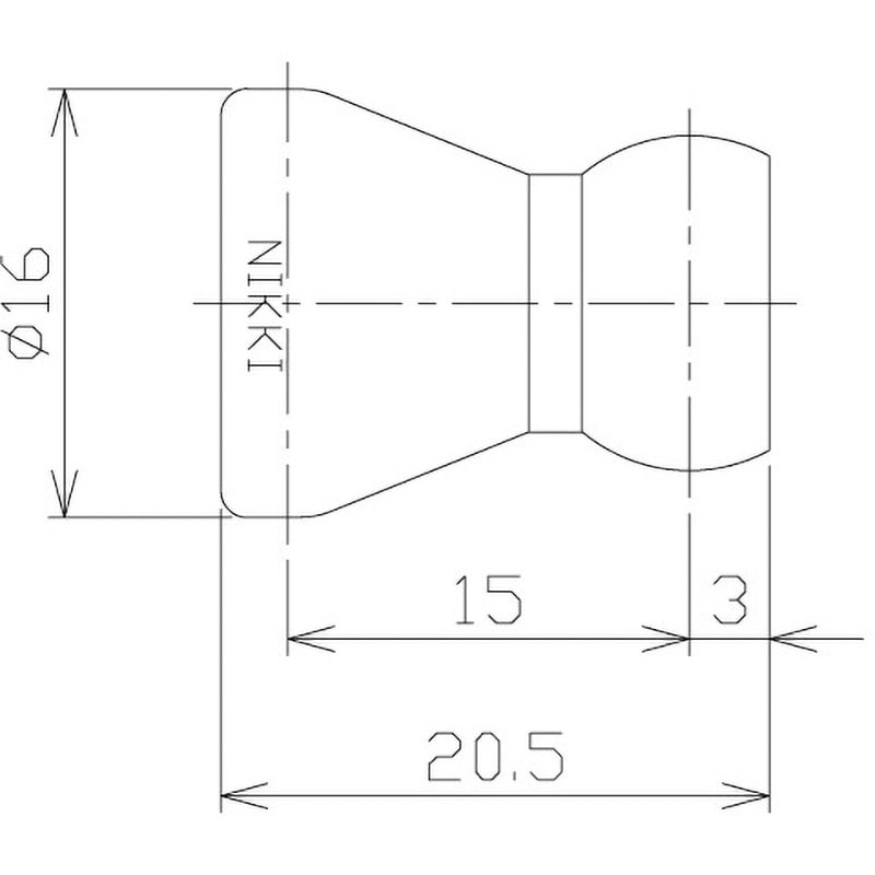 82021 クーラントホース モノタロウ 全長140mm 1袋(2本) - 【通販