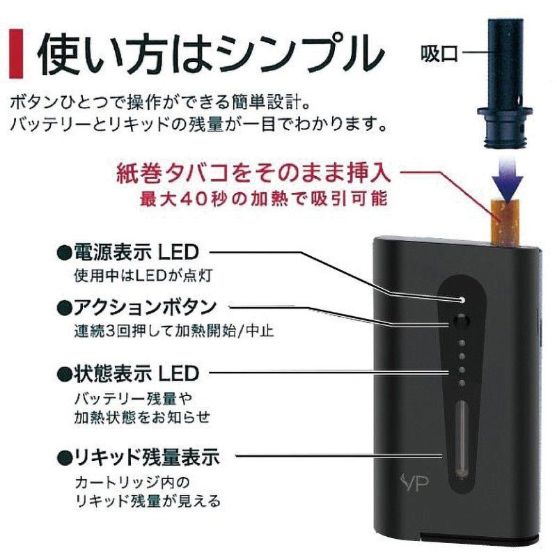 SMV-60761 加熱式タバコ VP Style スターターセット SMV JAPAN
