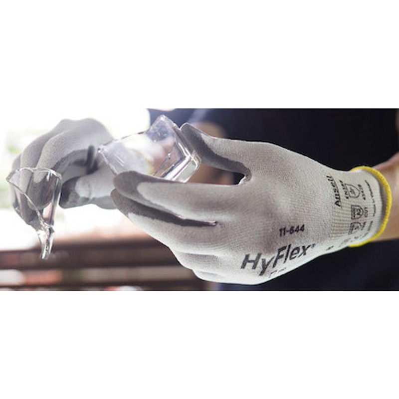 11-644-9 耐切創手袋 ハイフレックス 11-644 アンセル 13ゲージ グレー