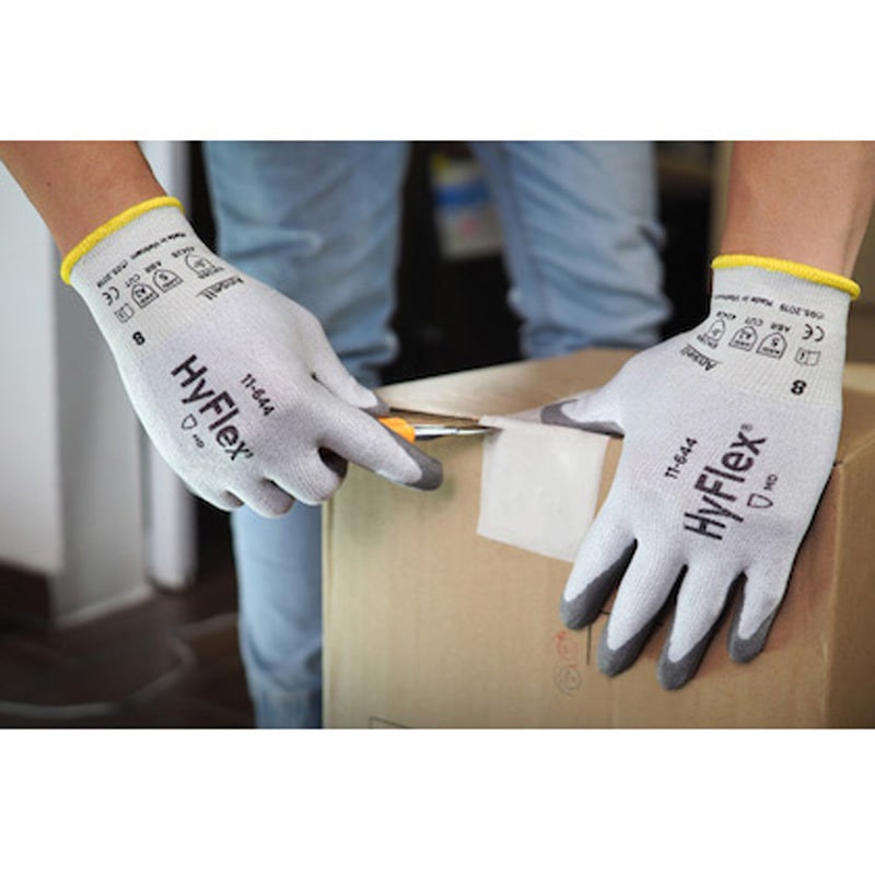 11-644-9 耐切創手袋 ハイフレックス 11-644 アンセル 13ゲージ グレー