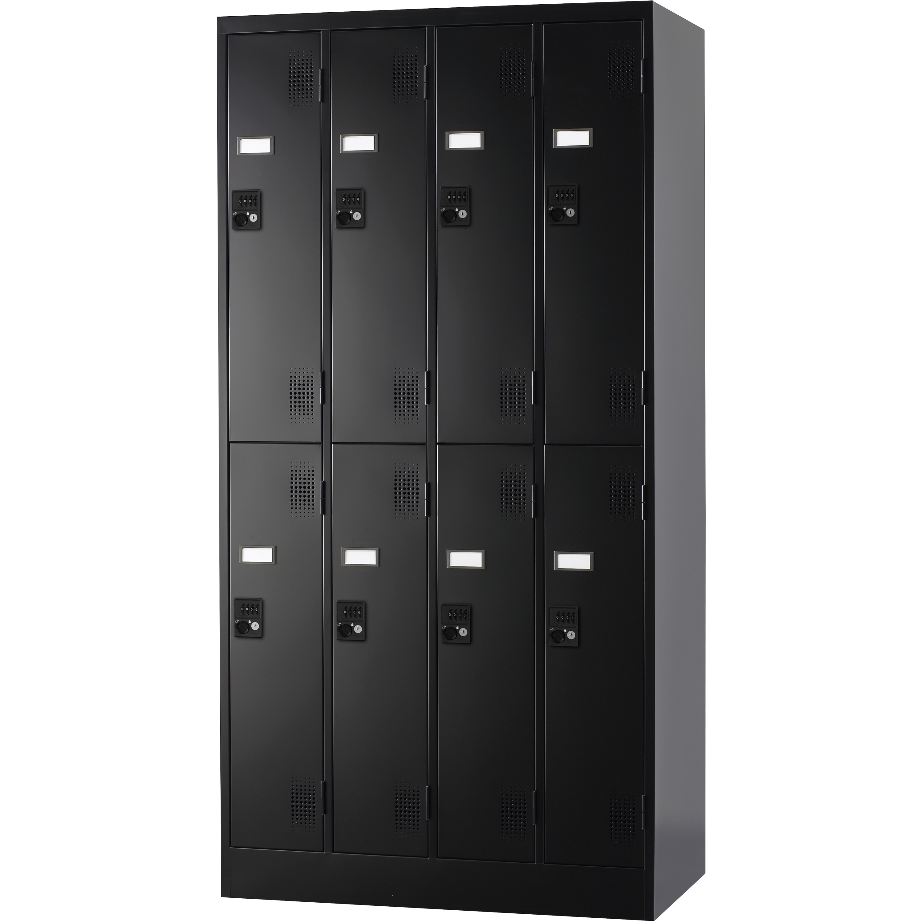 RFTLK-D8N-MB TLKスタンダードロッカー 2段 ノーブランド 8人用 マットブラック色 ダイヤル錠   RFTLK-D8N-MB 46,188円