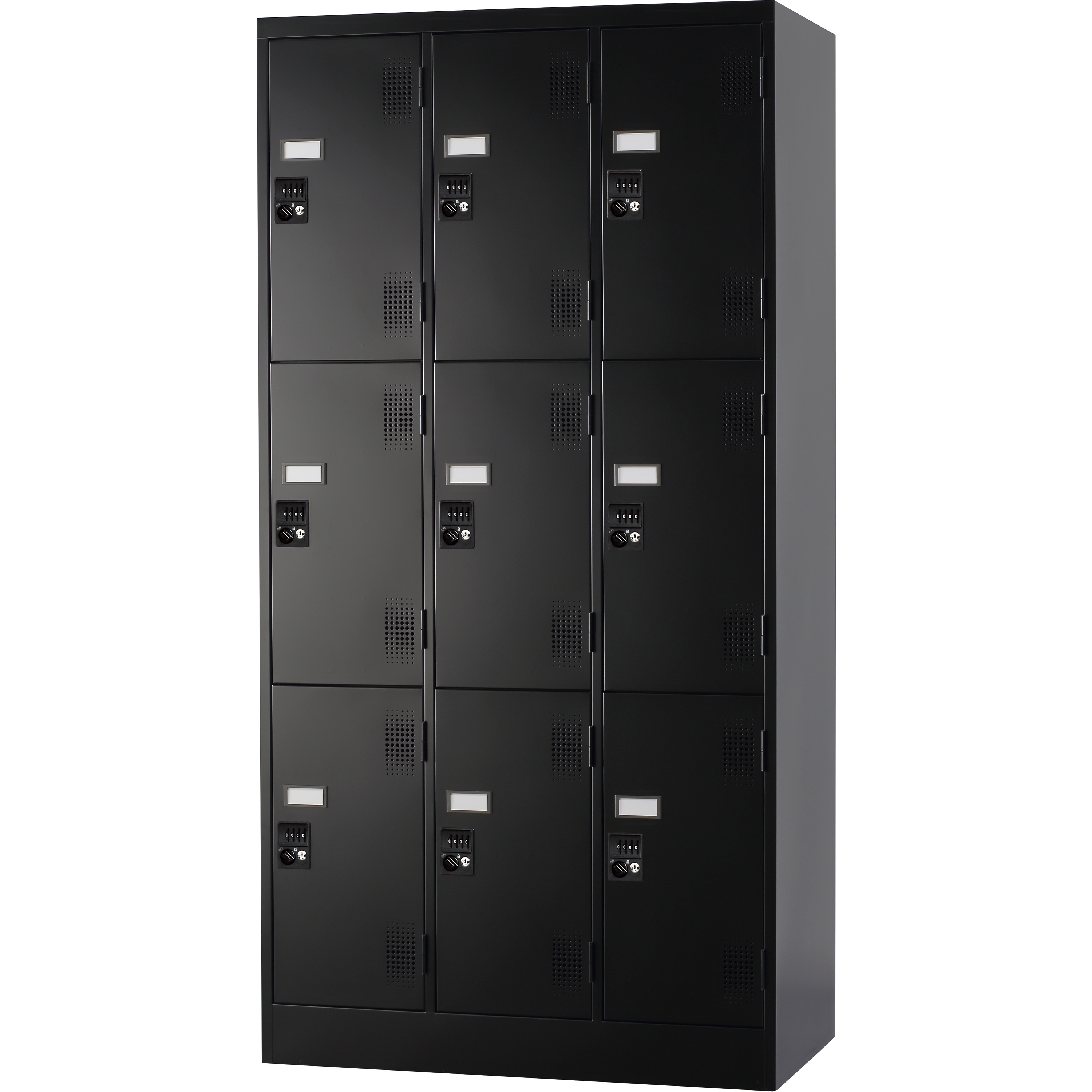 RFTLK-D9N-MB TLKスタンダードロッカー 3列3段 ノーブランド 9人用 マットブラック色 ダイヤル錠   RFTLK-D9N-MB 46,188円