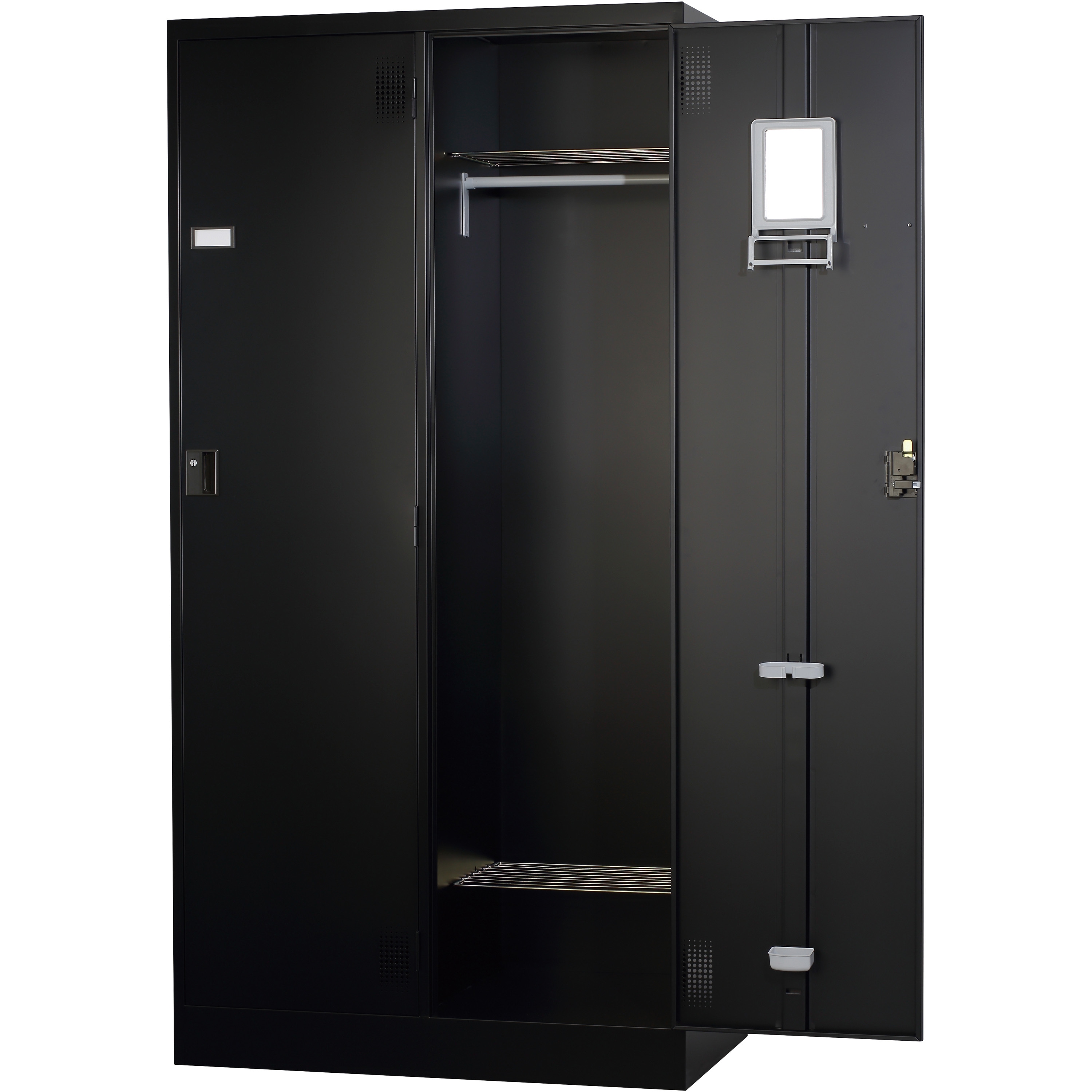 RFTLK-S2W-MB TLKスタンダードロッカー ワイド ノーブランド 2人用 マットブラック色 シリンダー錠   RFTLK-S2W-MB 23,086円