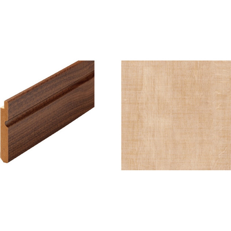WF63-B819-92 グラビオ専用施工部材納め部材巾木3mm 大建工業 基材MDF 幅50mm長さ4000mm厚さ7mm 1箱(2本) WF63-B819-92