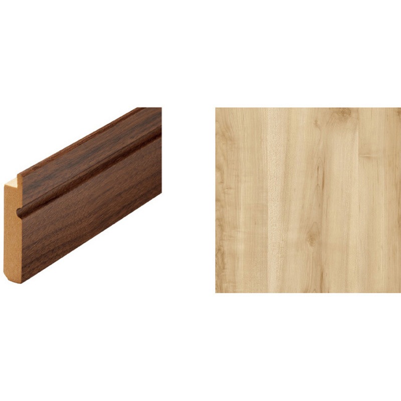 WF66-B814-92 グラビオ専用施工部材納め部材巾木6mm 大建工業 基材MDF 幅50mm長さ4000mm厚さ9mm 1箱(2本) WF66-B814-92