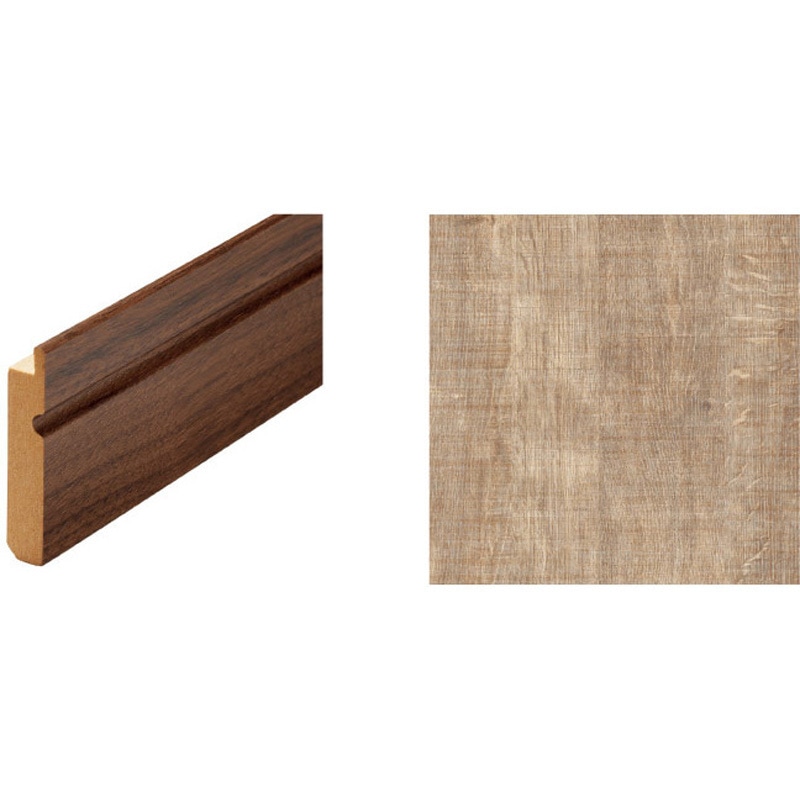 WF66-B821-92 グラビオ専用施工部材納め部材巾木6mm 大建工業 基材MDF 幅50mm長さ4000mm厚さ9mm 1箱(2本) WF66-B821-92