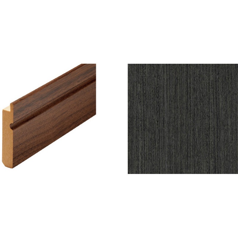 WF66-B834-92 グラビオ専用施工部材納め部材巾木6mm 大建工業 基材MDF 幅50mm長さ4000mm厚さ9mm 1箱(2本) WF66-B834-92