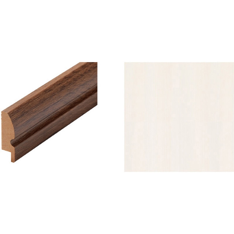 WF56-B7WH-92 グラビオ専用施工部材納め部材R額縁6mm 大建工業 基材MDF 幅30mm長さ4000mm厚さ9mm 1箱(2本) WF56-B7WH-92