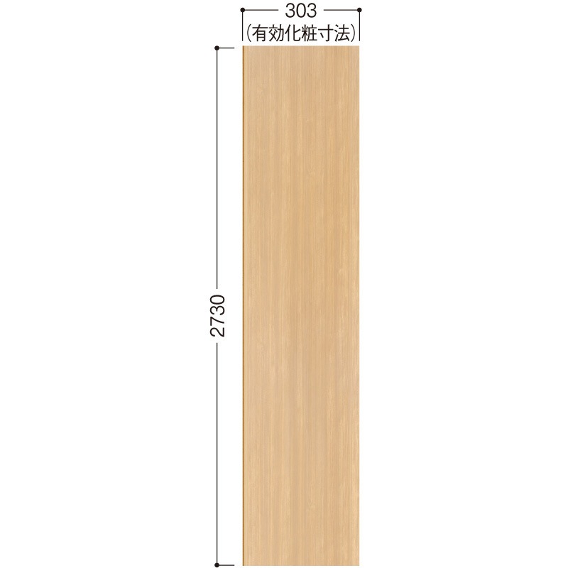 WL97-23ML ハピアウォールベーシックタイプⅡ 壁パネル 大建工業 基材MDF 幅303mm長さ2730mm厚さ3mm 1箱(6枚) WL97-23ML