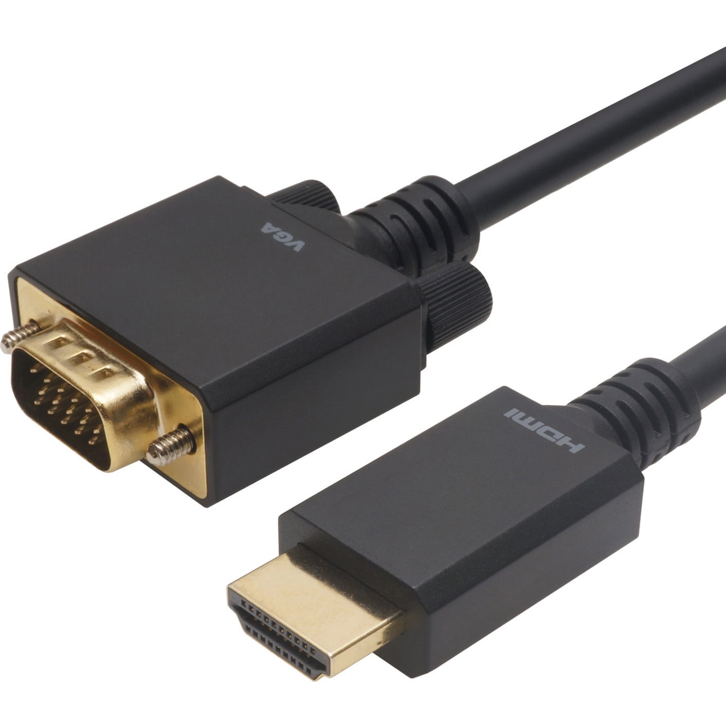 HAVG30-710BB HDMI→VGA変換ケーブル ホーリック ブラック色 長 HAVG30-710BB HDMI→VGA変換ケーブル ホーリック ブラック色 長