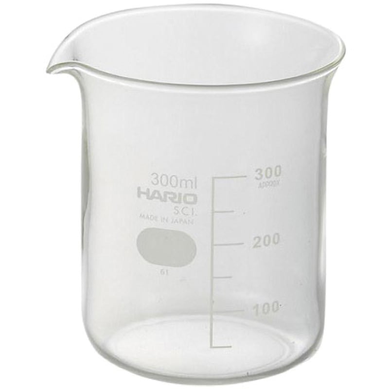 ビーカー(HARIO) HARIO 300mL 1組(6個) - 【通販モノタロウ】