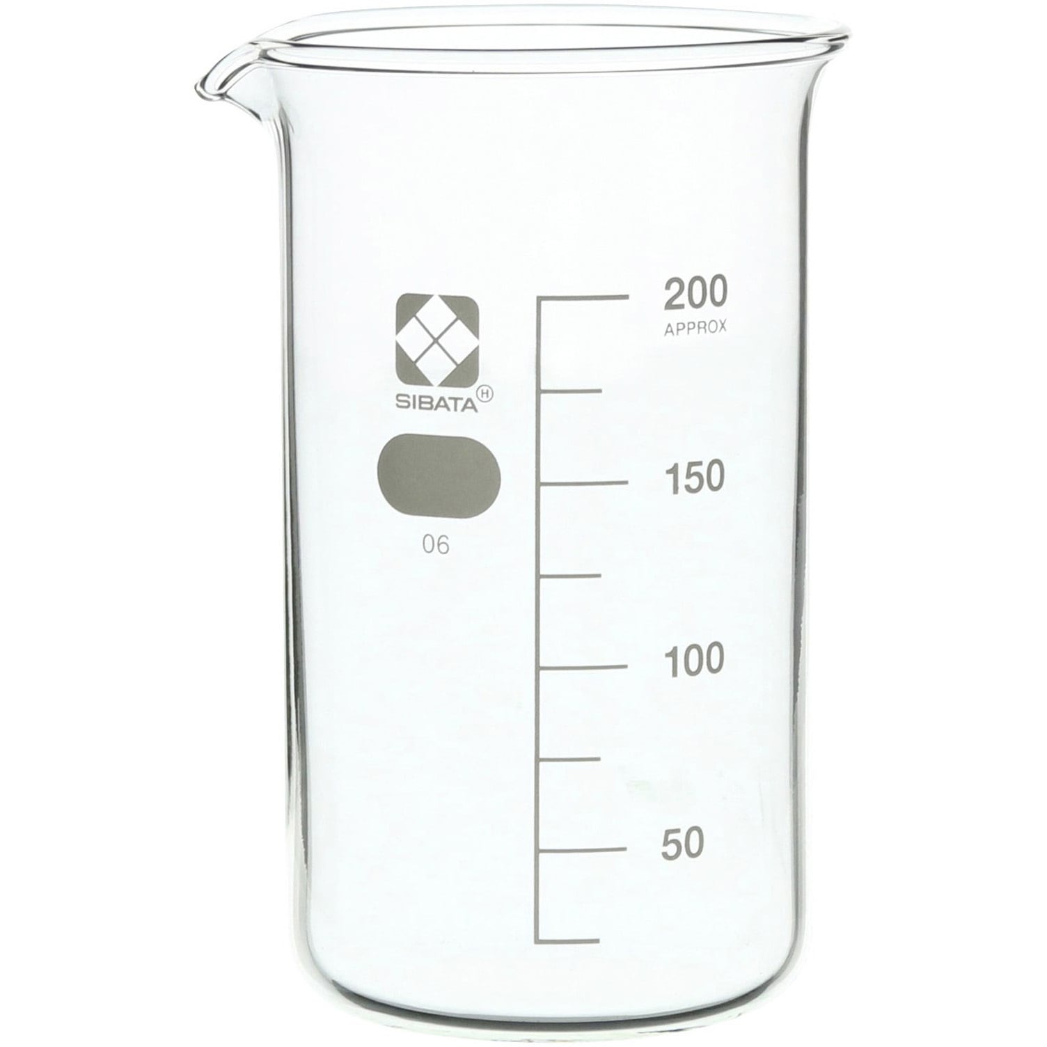 SIBATA 10000ml メスシリンダー 10L ビーカー 大容量 容器 010040-200A トールビーカー(SIBATA) SIBATA(柴田科学) 200mL 1個