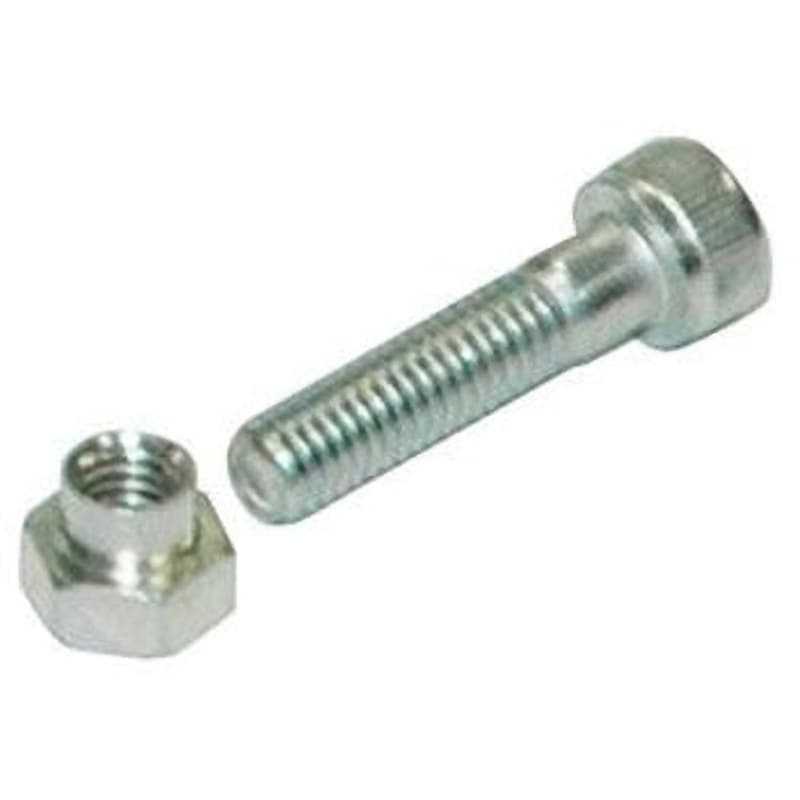M6-25B SUS Φ27ステンレス製イレクターパイプ用 メタルジョイント ボルトナット 矢崎化工 1セット(100個) M6-25B SUS