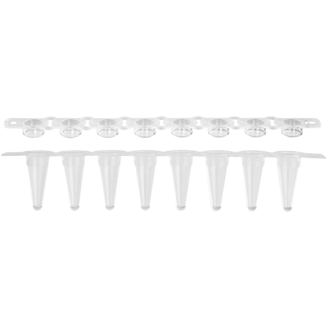 PCR-0108-LP-RT-C リアルタイムPCR用ストリップチューブ ケニス 0.1mL 8連タイプ