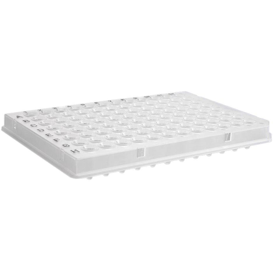 PCR-96-LC480-W-NF 低蒸発PCRプレート ケニス 容量100μL  1組(50枚) PCR-96-LC480-W-NF