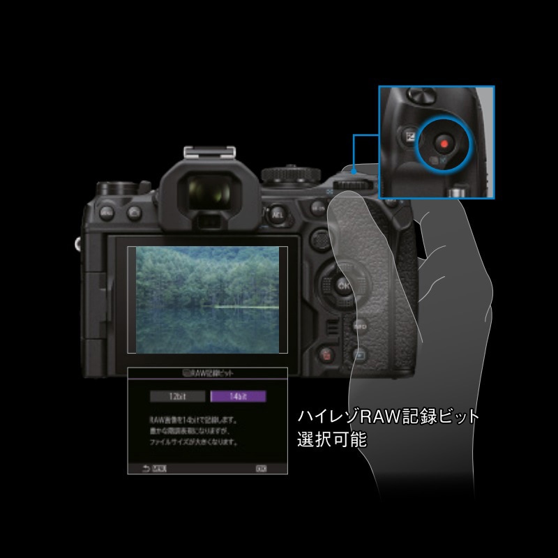 OM-1 Mark II body BLK ミラーレス一眼 OM-1 Mark II 1個 OM SYSTEM