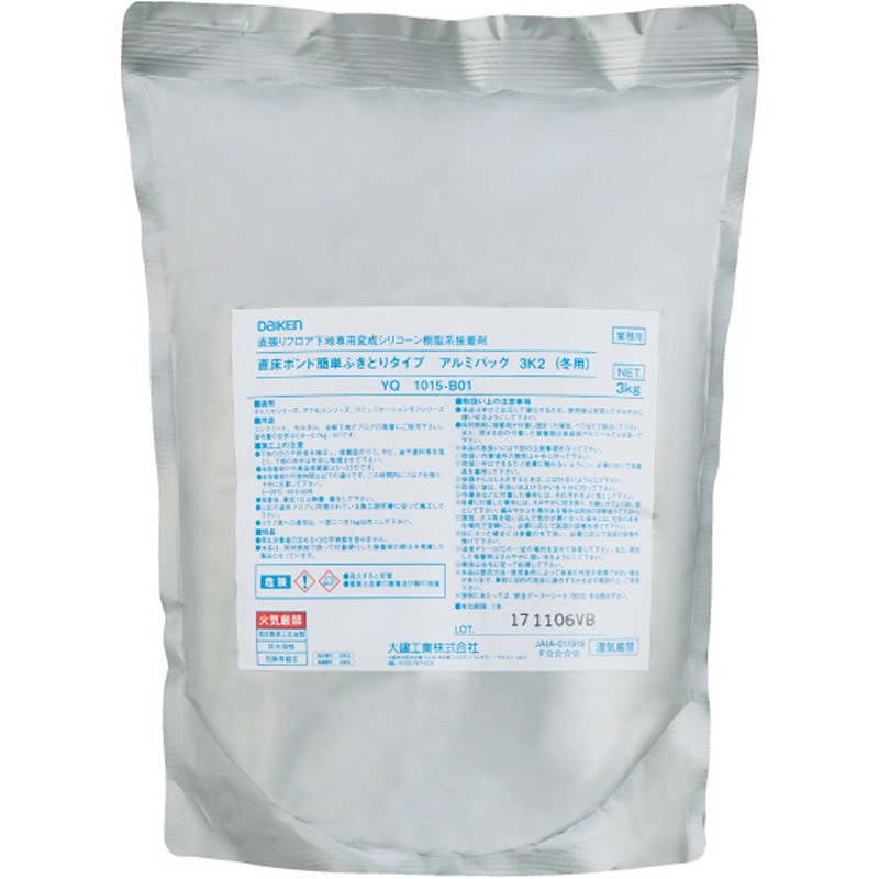 YQ1014-B01 直床ボンド簡単ふきとりタイプ 1箱(2個) DAIKEN(旧:大建