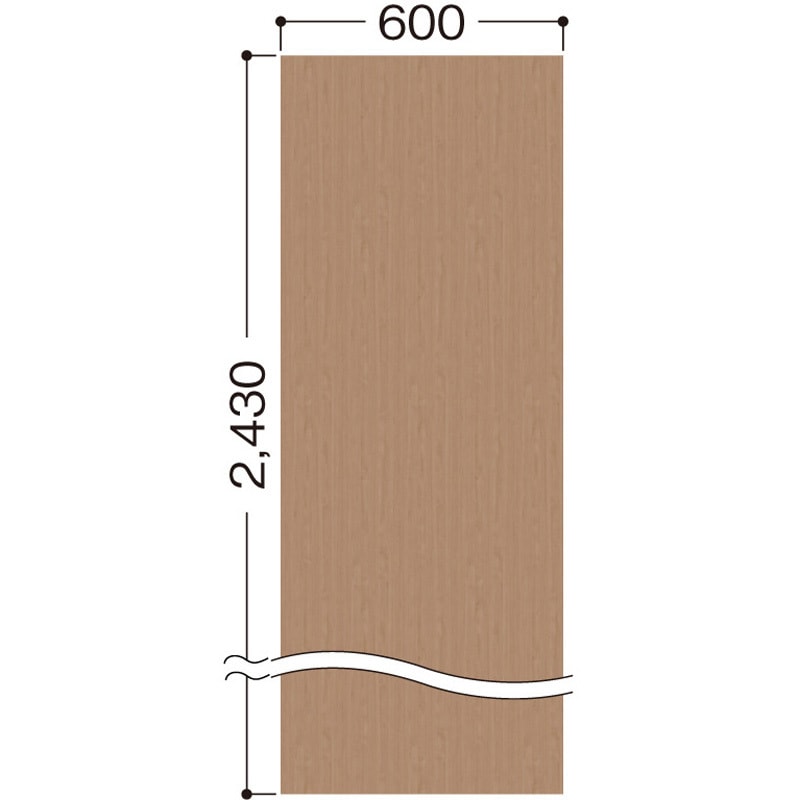 WB0157-MG-S オトカベボーダーW600タイプ 大建工業 厚さ5.6mm 1箱(2枚) WB0157-MG-S