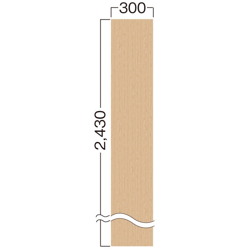 WB0158-ML-S オトカベボーダーW300タイプ 大建工業 厚さ5.6mm 1箱(4枚) WB0158-ML-S