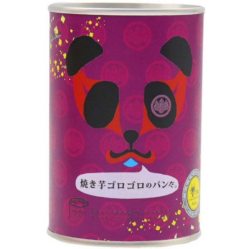 53 和風シリーズ パンだ缶 賞味期限4年半以上の商品を納入 焼き芋ゴロゴロのパンだ