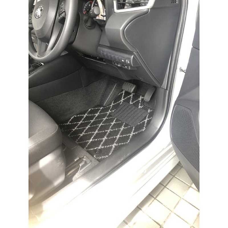 MA020044 車種別フロアマット(マツダ)ダイヤ白 1セット ロイヤル化成 