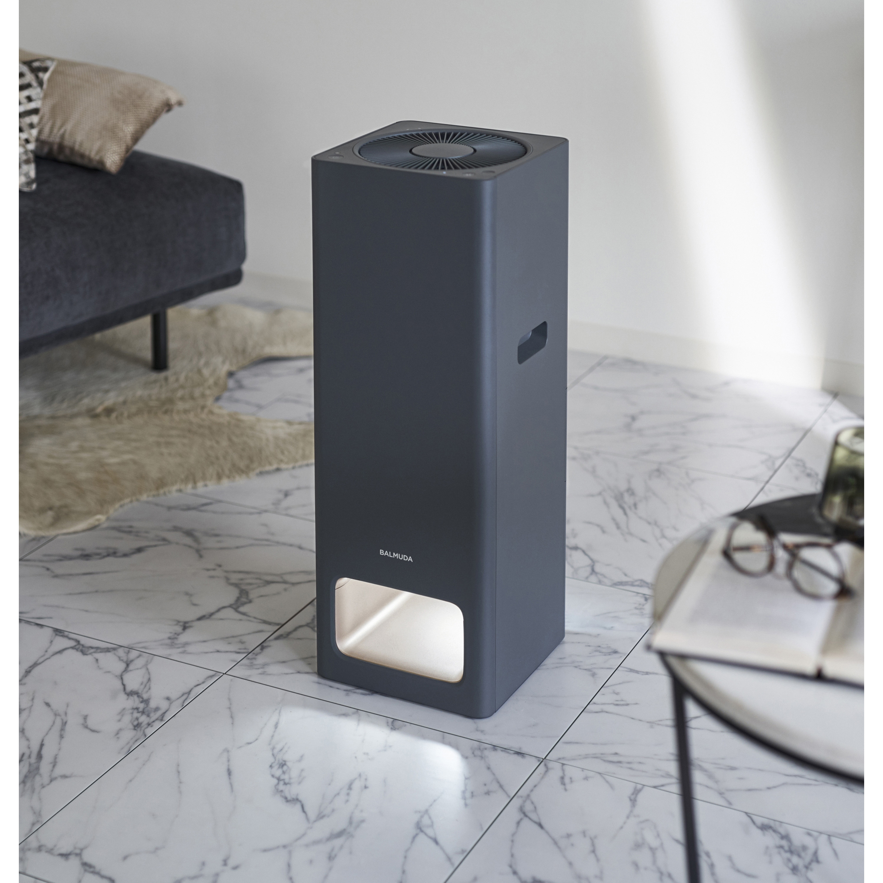 新品未使用BALMUDA The Pure A01A-GR Gray 空気清浄機 価格.com - バルミューダ BALMUDA The Pure A01A-GR [ダークグレー