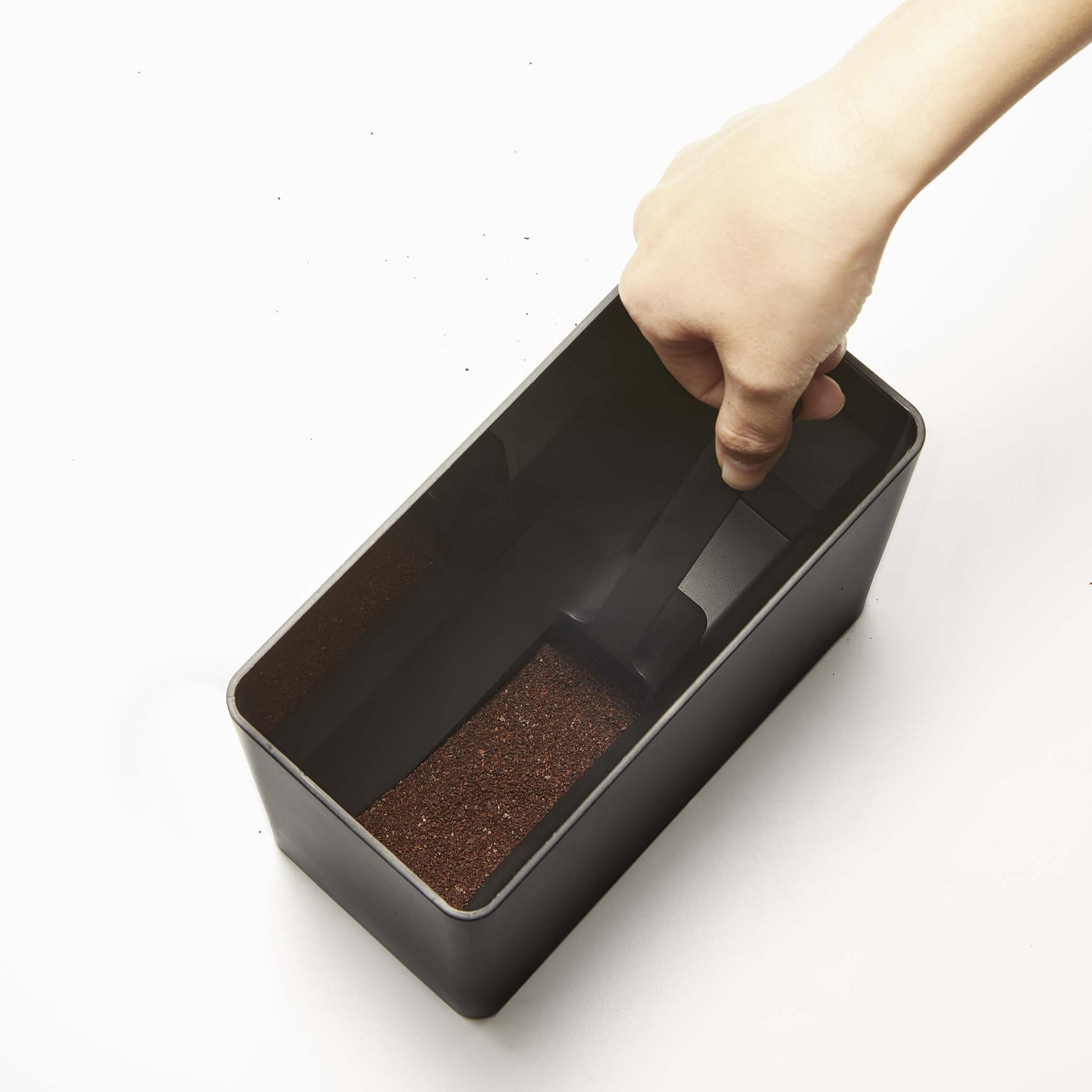 6908 バルブ付き密閉コーヒーキャニスター タワー ホワイト 1個 山崎