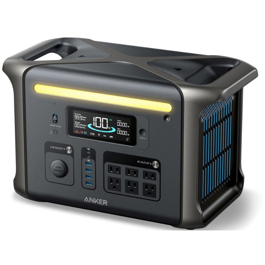 A1772511 Anker Solix F1500 Portable Power Station (PowerHouse 1536Wh) Anker(アンカー) 寸法46.3×23.7×28.8cm  A1772511
