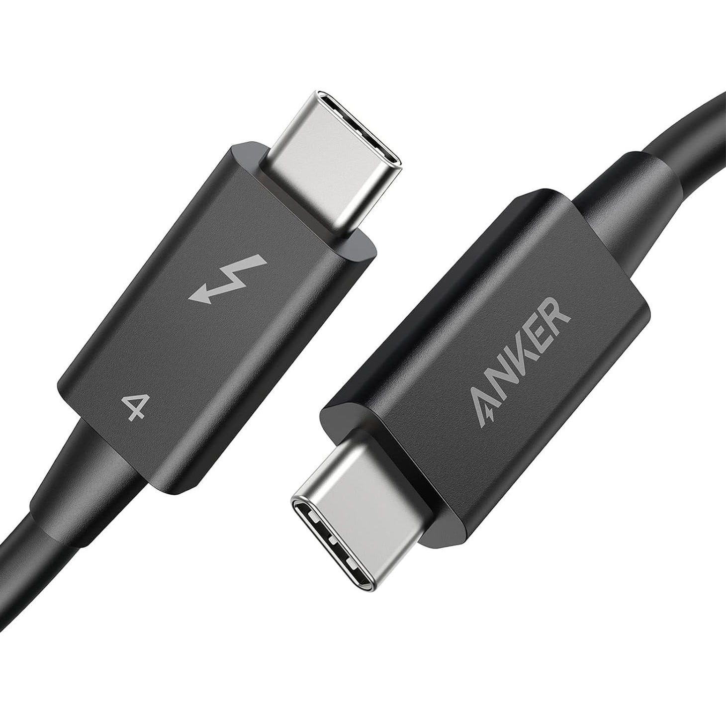ANKER ハブ Thunderbolt4×4ポートUSB-A×1ポート A8859011 Anker USB-C & USB-C Thunderbolt 4 100W ケーブル 0.7m