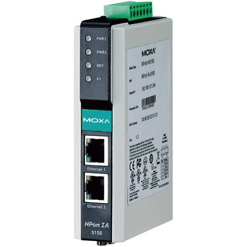 NPORT IA-5150-T 産業用シリアルデバイスサーバ 1個 MOXA 【通販サイト