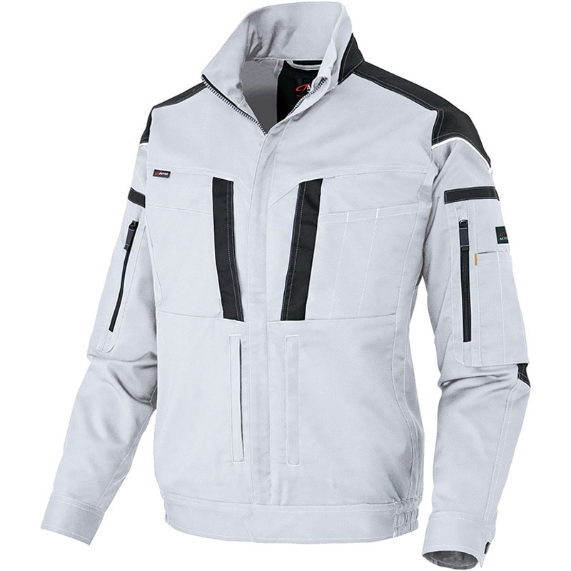 AZ-6831 フルハーネス対応長袖ブルゾン春夏用(男女兼用) アイトス シルバーグレー色 6L  AZ-6831