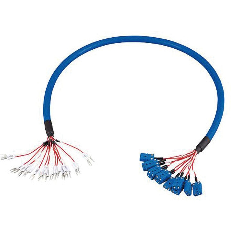 12CH-KTC K熱電対 変換・中継BOX 12CH 12CHシリーズ アズワン 本体寸法1000mm