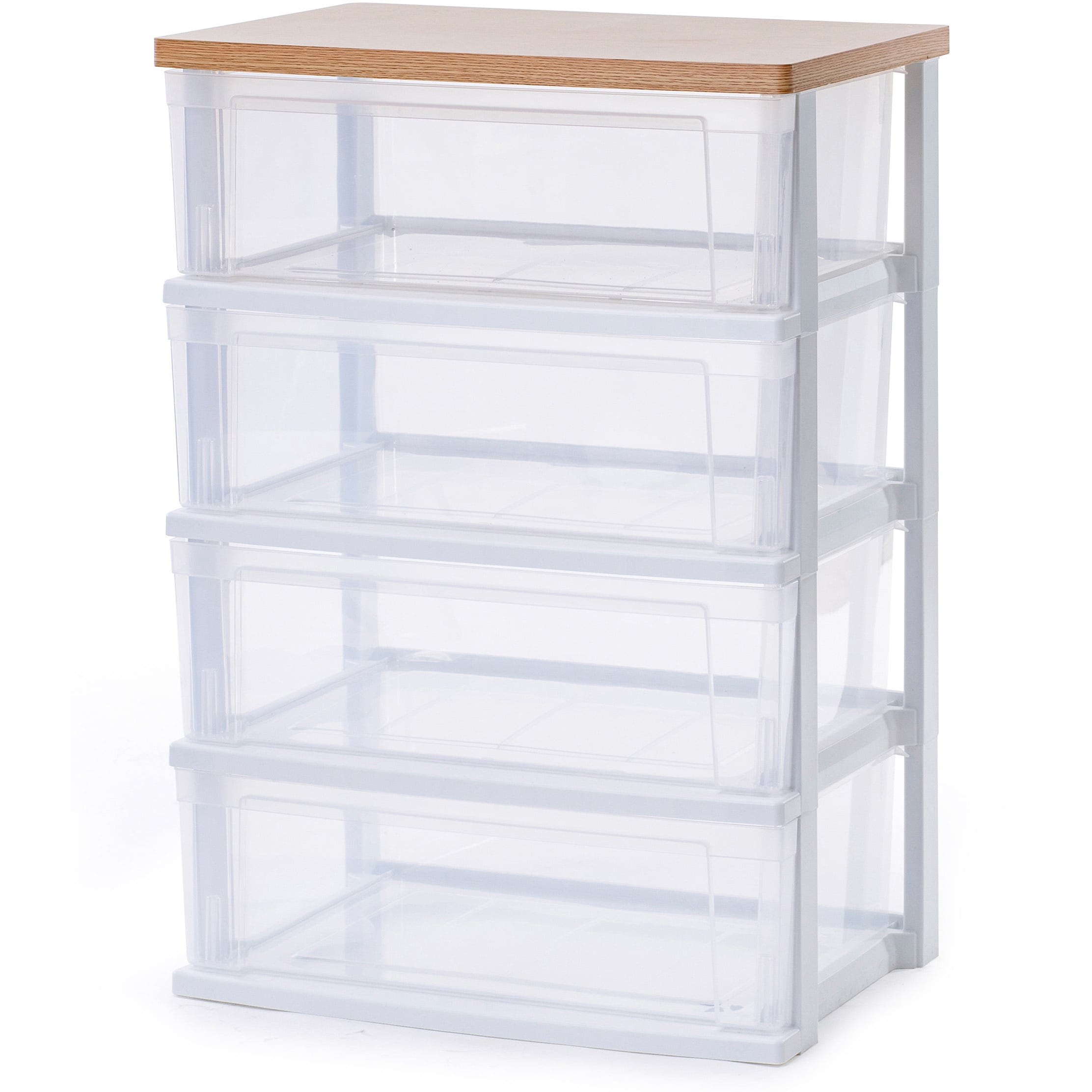 NSW-544WT ウッドトップチェスト アイリスオーヤマ 棚段数(段)4