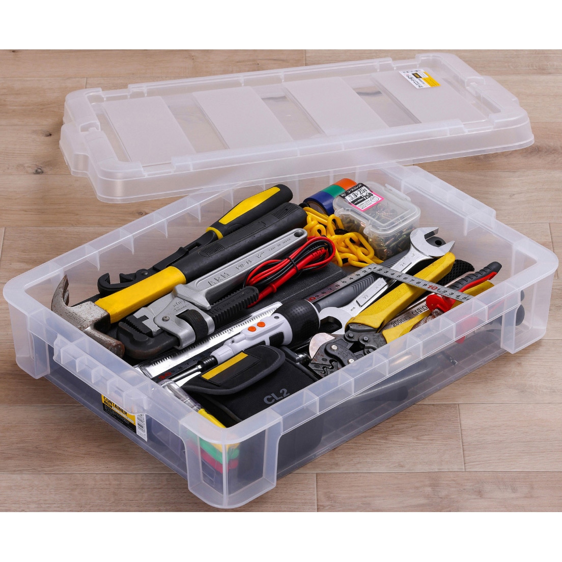 B-15R ボックスコンテナ クリア アイリスオーヤマ 容量12.8L 耐荷重12