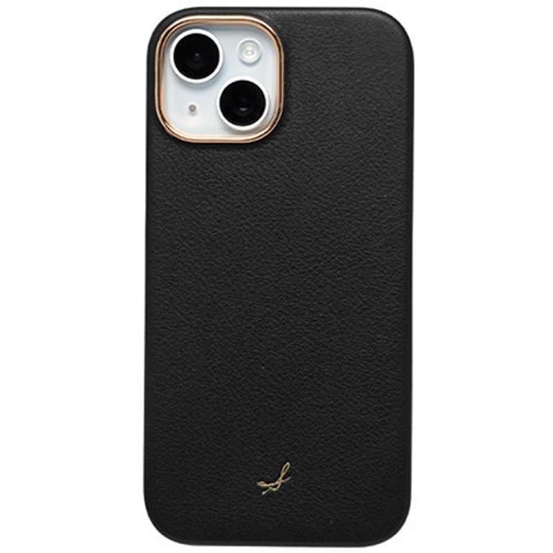 669-964484 [iPhone 15専用]salisty noble MagSafe対応 レザーハードケース salisty ブラック色   669-964484 7,038円