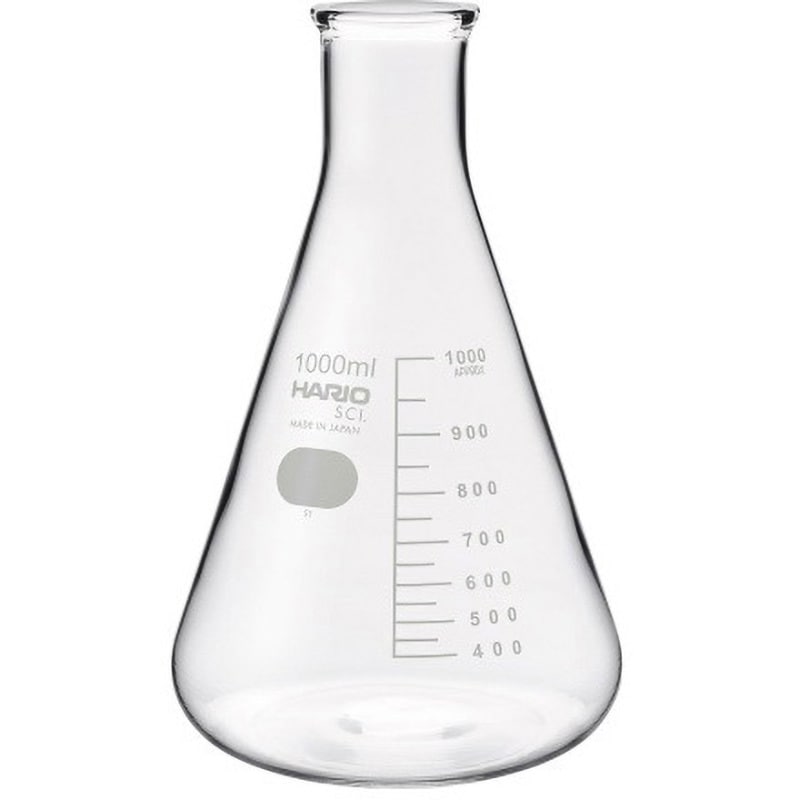 SF-1L SCI 三角フラスコ SFシリーズ HARIO 1000mL  1箱(6個) SF-1L SCI